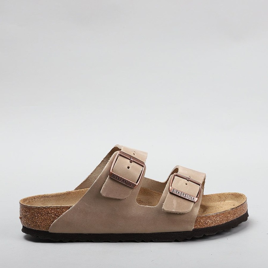 Birkenstock BIRKENSTOCK | Birkenstock Arizona 352201 Oiled Leather Regular Tabacco Brown