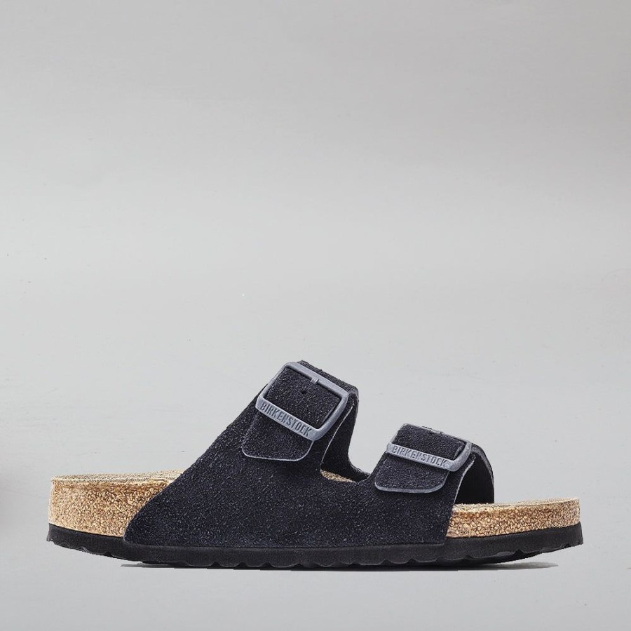 Birkenstock BIRKENSTOCK | Birkenstock Arizona 1020732 Sfb Leather Midnight Suede