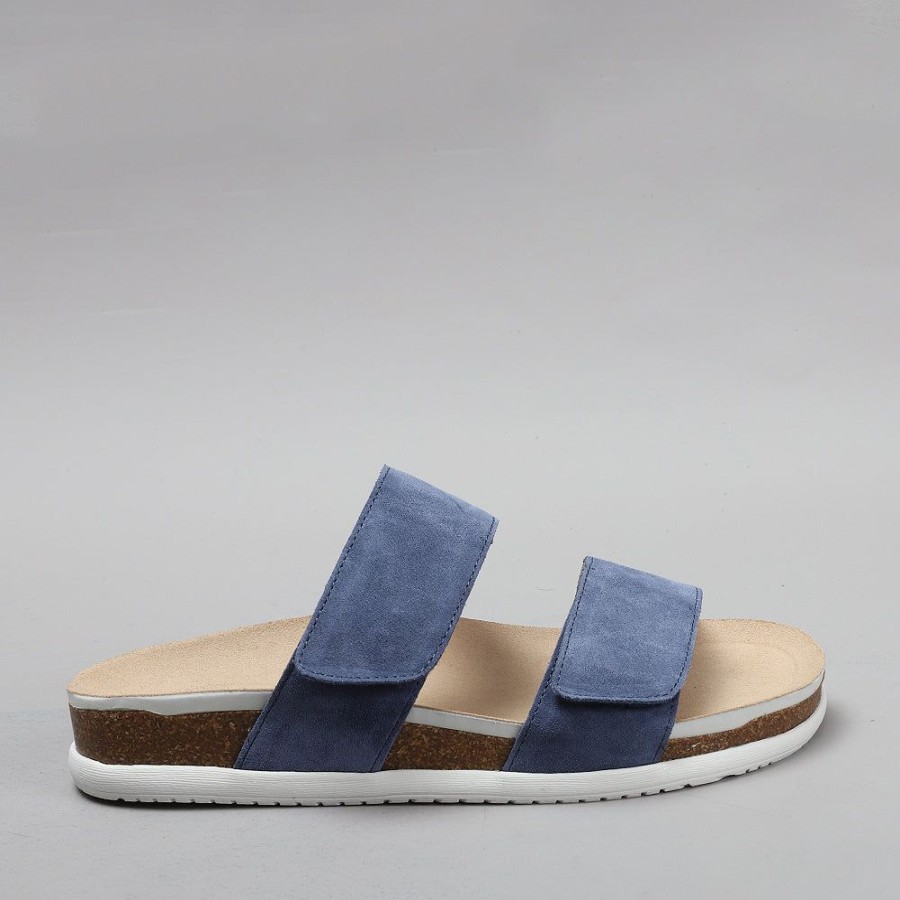 Shoes LE SASNA | Alama Denim Suede