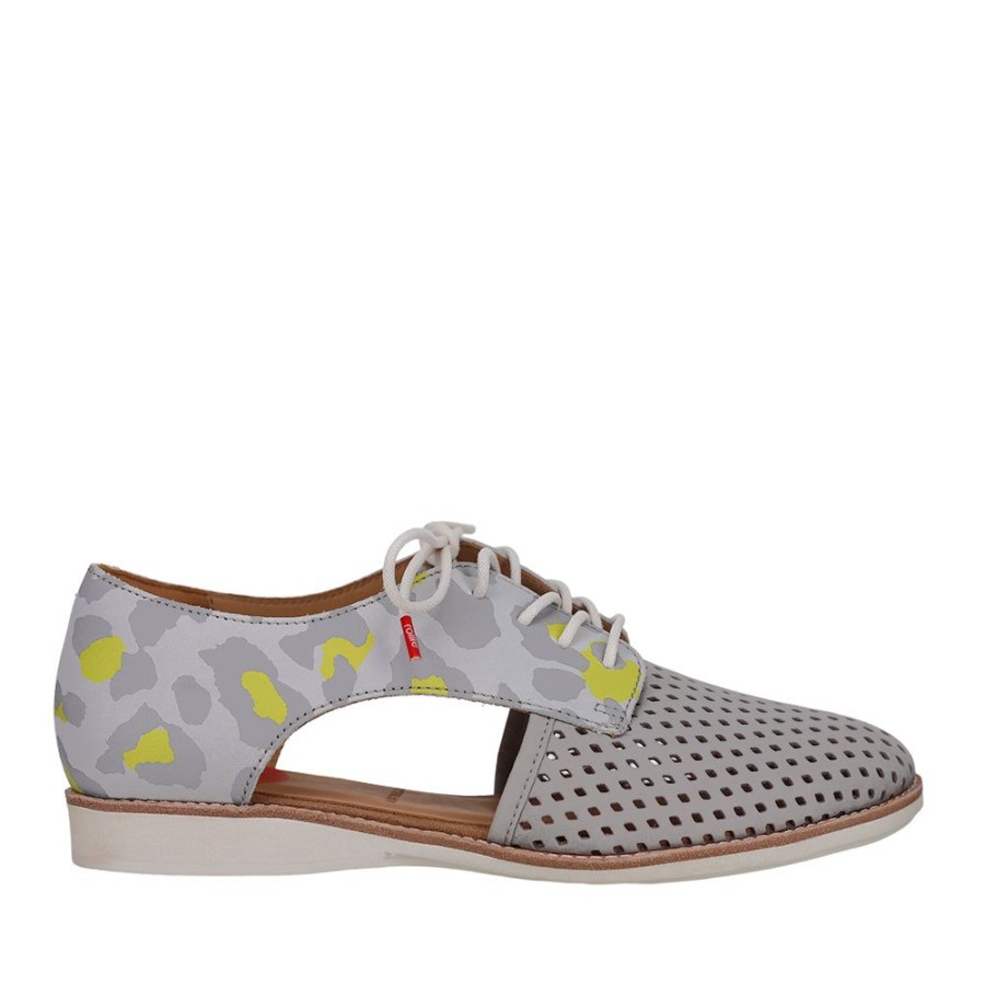 Shoes ROLLIE NATION | Rollie Nation - Sidecut Punch Grey Neon Leopard