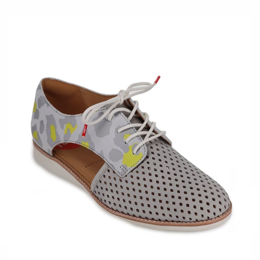 Shoes ROLLIE NATION | Rollie Nation - Sidecut Punch Grey Neon Leopard