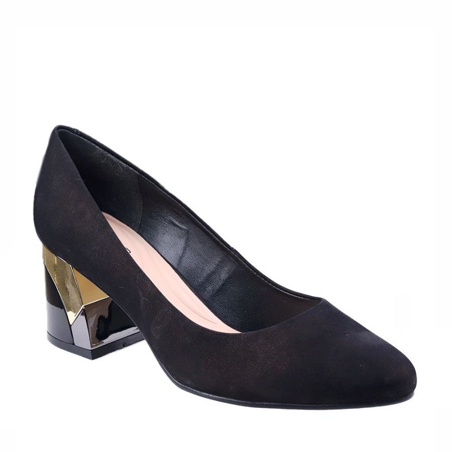 Shoes ZAGARRA | Zagarra - Rose Nobuk Black