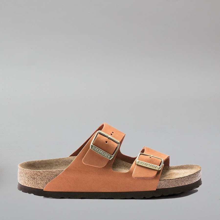 Birkenstock BIRKENSTOCK | Birkenstock Arziona 1019033 Sfb Pecan Nubuck Pecan Nb