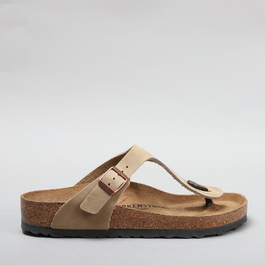 Birkenstock BIRKENSTOCK | Birkenstock Gizeh 943811 Tabacco Brown