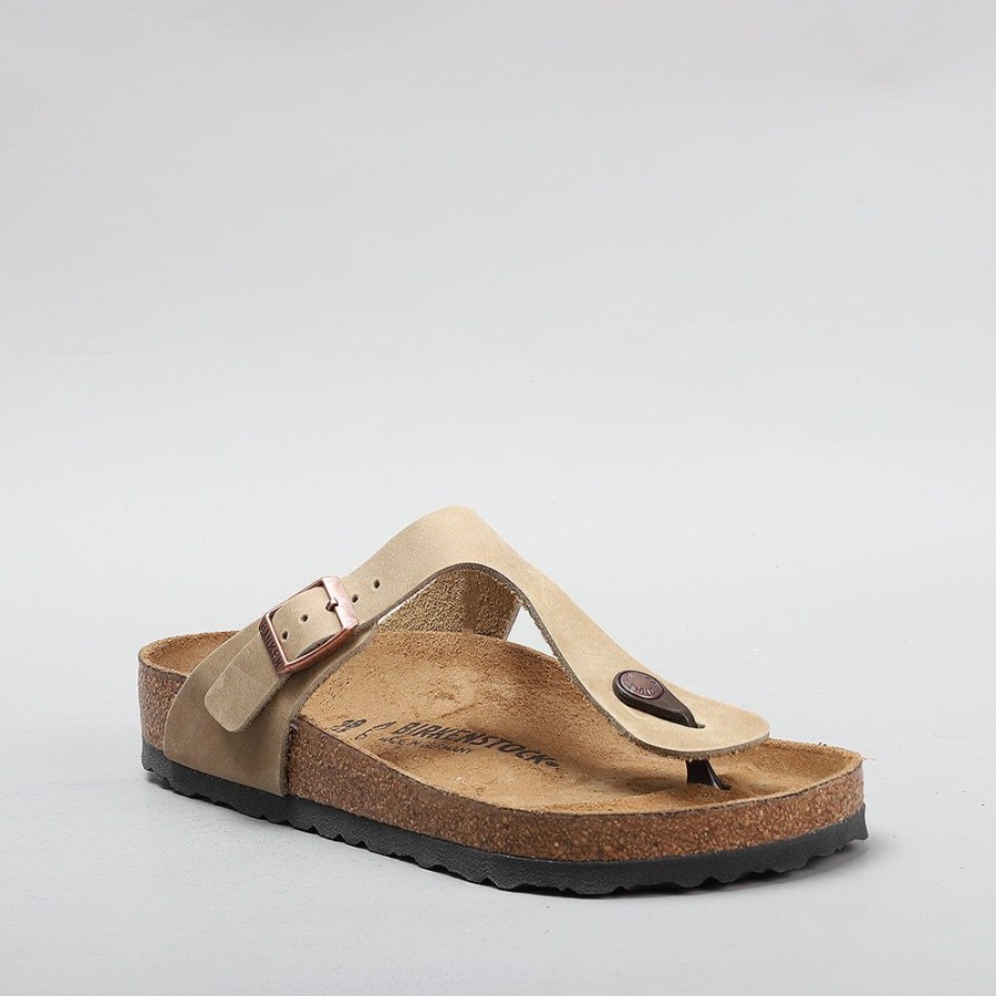 Birkenstock BIRKENSTOCK | Birkenstock Gizeh 943811 Tabacco Brown