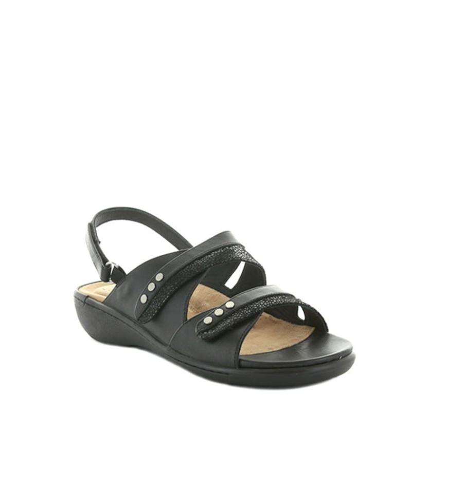 Shoes ZIERA | Shop Ziera - Bizzy - Black Women Sandals Black Stingray