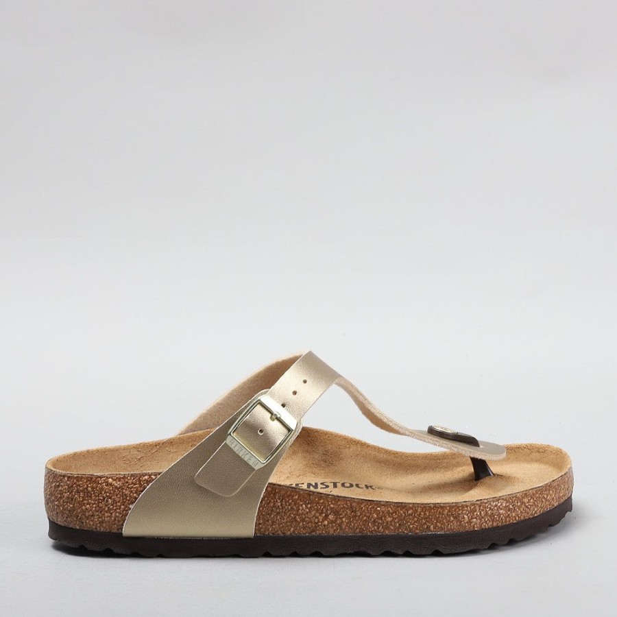 Birkenstock BIRKENSTOCK | Birkenstock Gizeh 1016108 Regular Gold