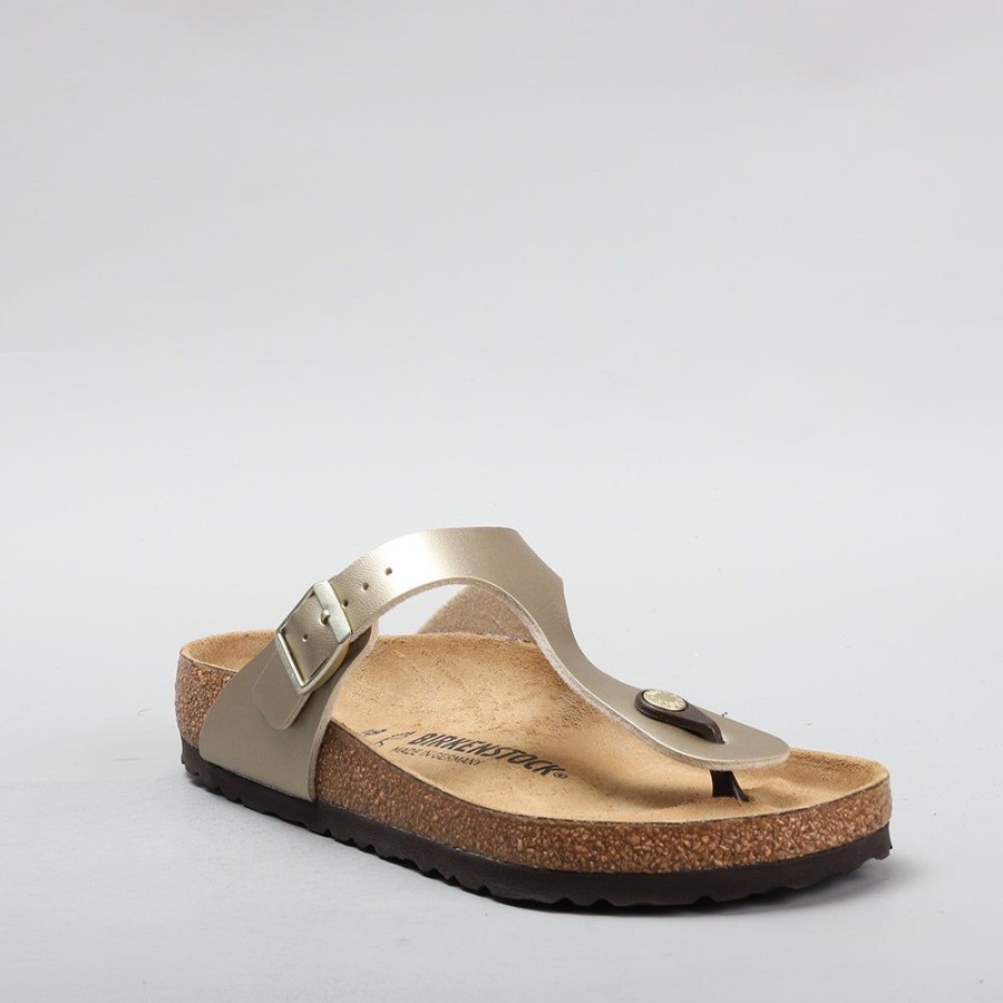 Birkenstock BIRKENSTOCK | Birkenstock Gizeh 1016108 Regular Gold