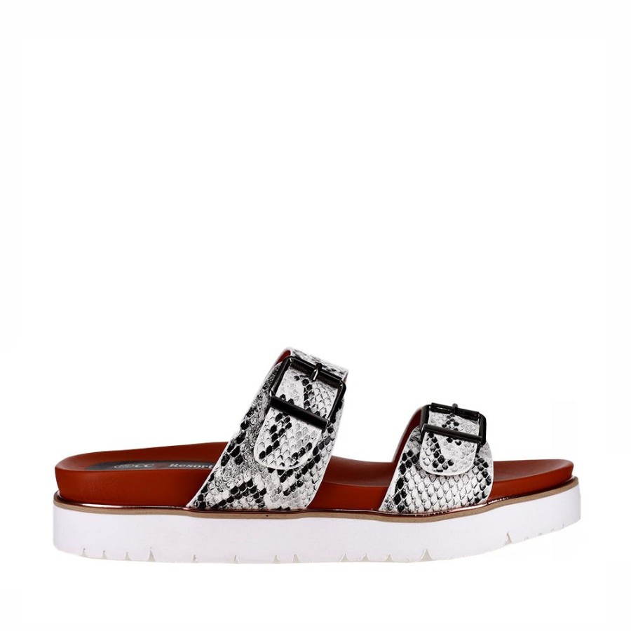 Shoes CC Resorts | Yummy Black & White Snake