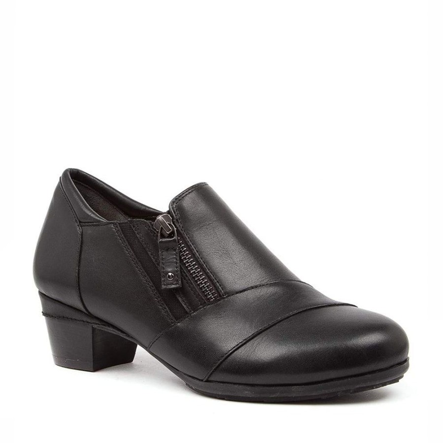 Shoes ZIERA | Ziera - Camden - W - Zr - Black Leather Black Patent