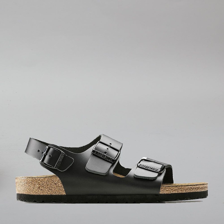 Shoes BIRKENSTOCK | Birkenstock Milano 34191 Black Natural Leather