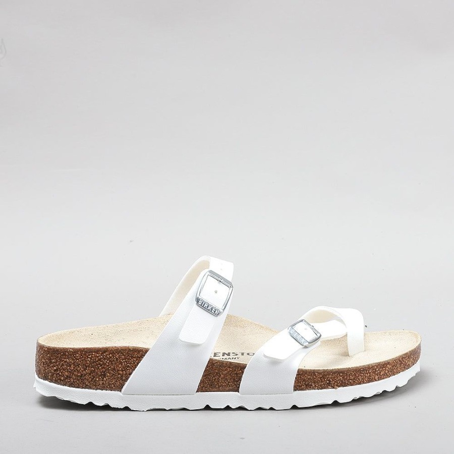 Birkenstock BIRKENSTOCK | Birkenstock Mayari 710533 Narrow White