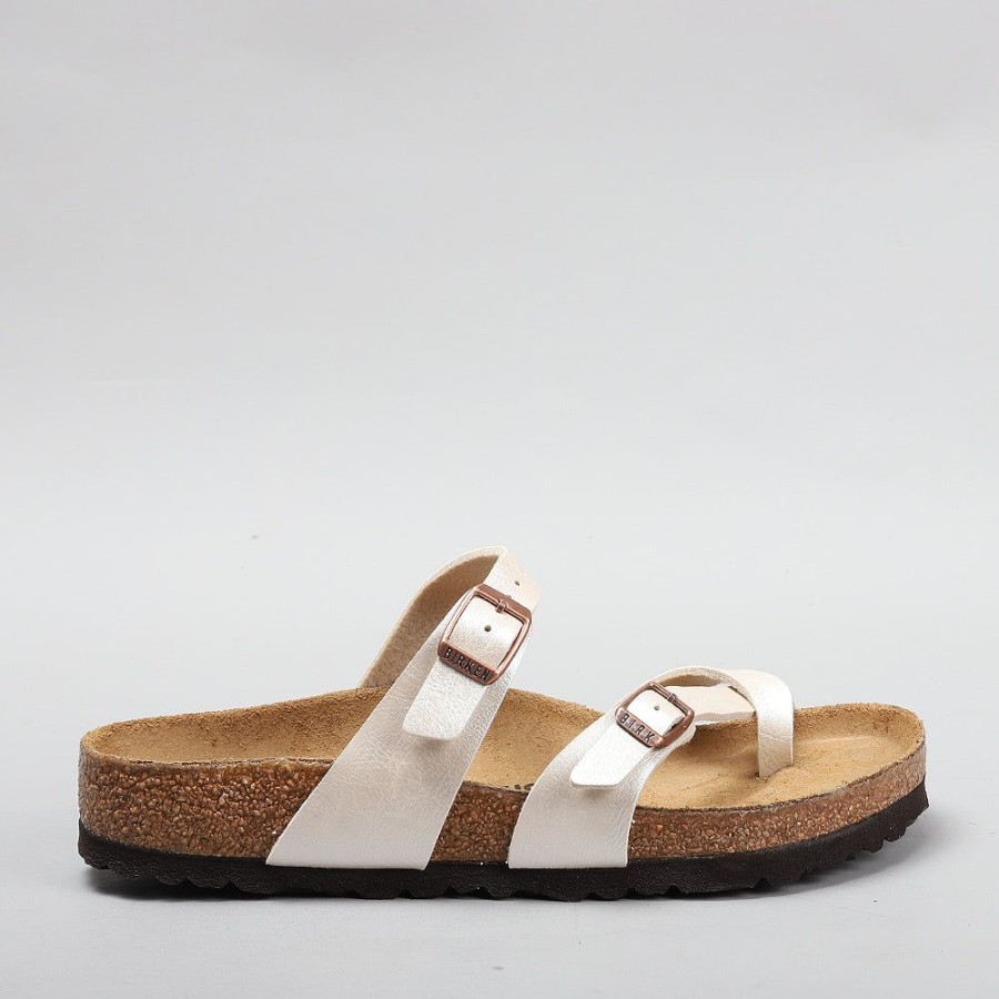 Birkenstock BIRKENSTOCK | Birkenstock Mayari 71661 Bf Graceful Pearl White