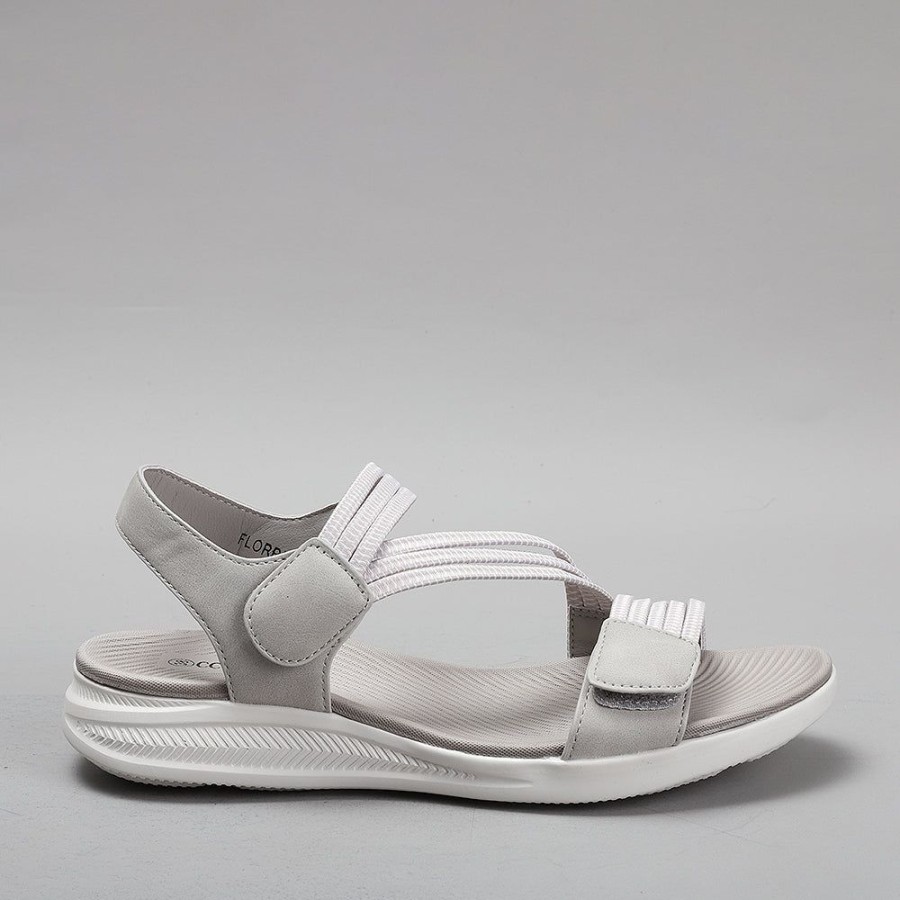 Shoes CC Resorts | Florrie Lt Grey