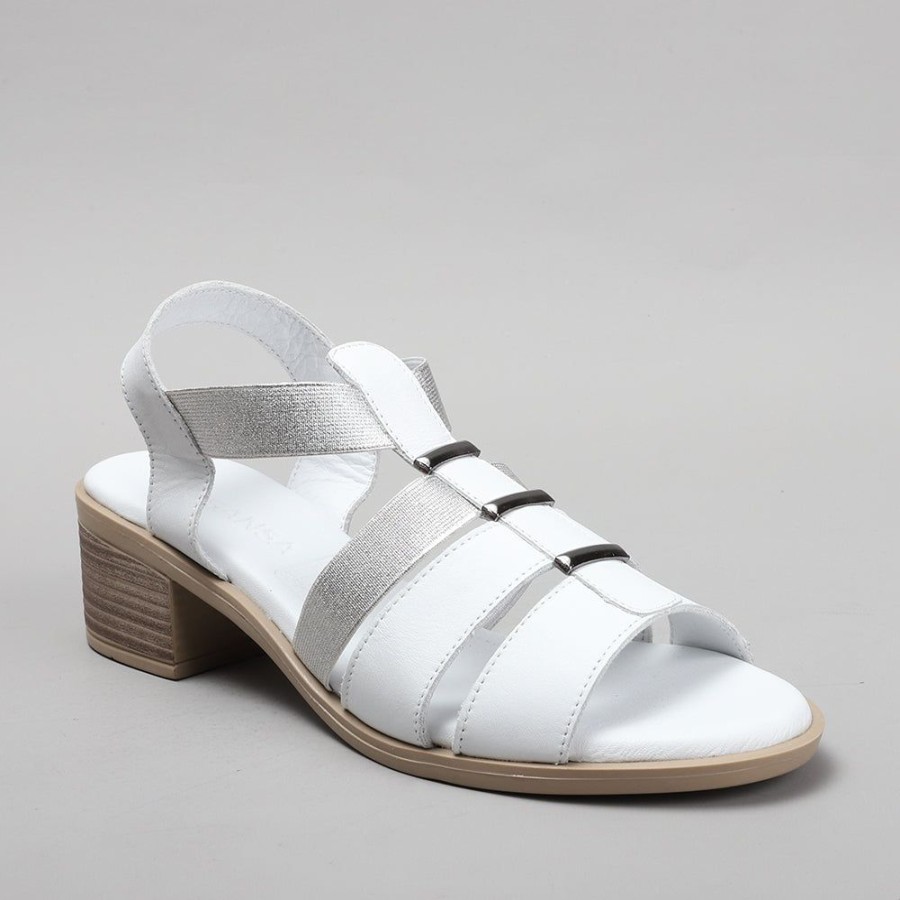 Shoes LE SANSA | Hexa - White Silver White/Silver