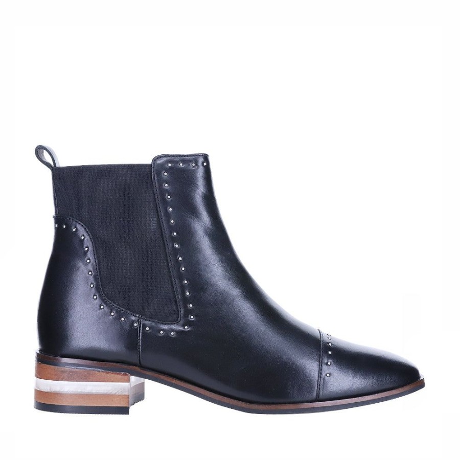 Shoes LE SANSA | Mila Boot Black/Black Heel