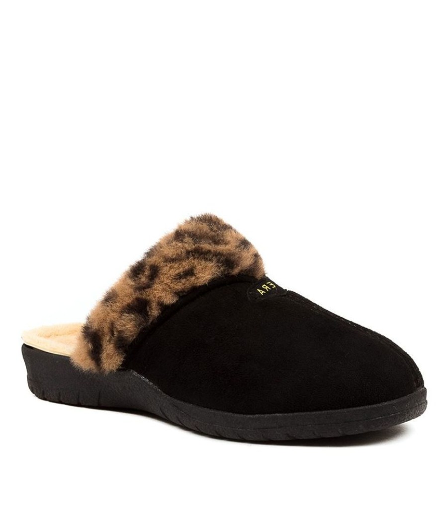 Shoes ZIERA | Ziera - Comfy W-Zr Black Leopard Microsuede