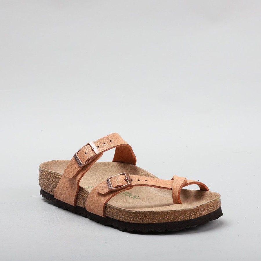 Birkenstock BIRKENSTOCK | Birkenstock Mayari 1025007 Earthy Vegan Pecan