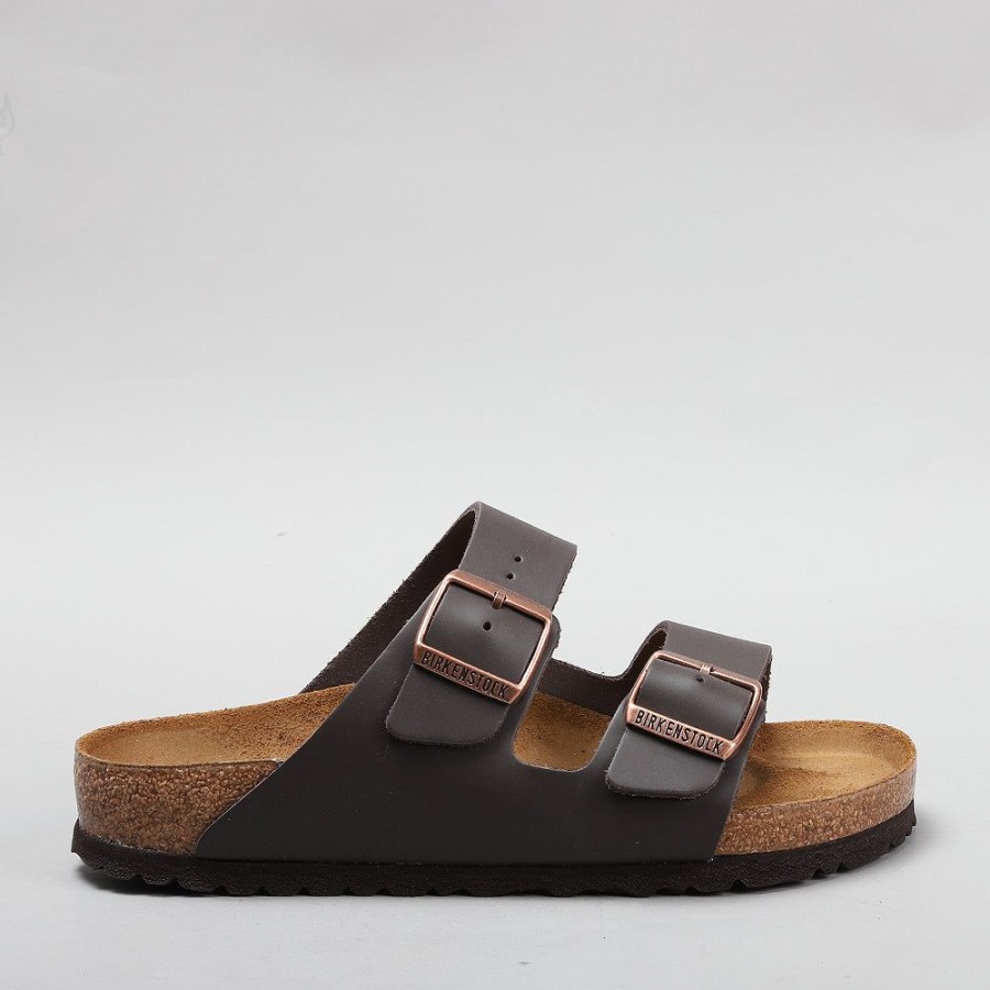 Birkenstock BIRKENSTOCK | Birkenstock Arizona 51101 Brown Smooth Leather