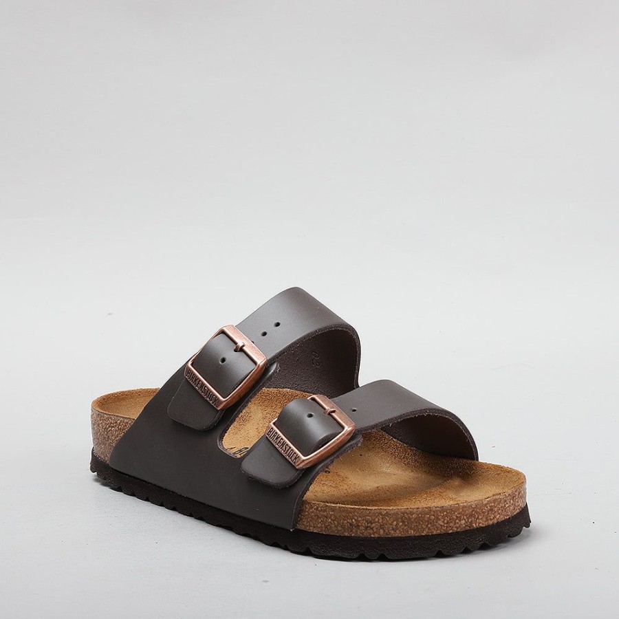 Birkenstock BIRKENSTOCK | Birkenstock Arizona 51101 Brown Smooth Leather