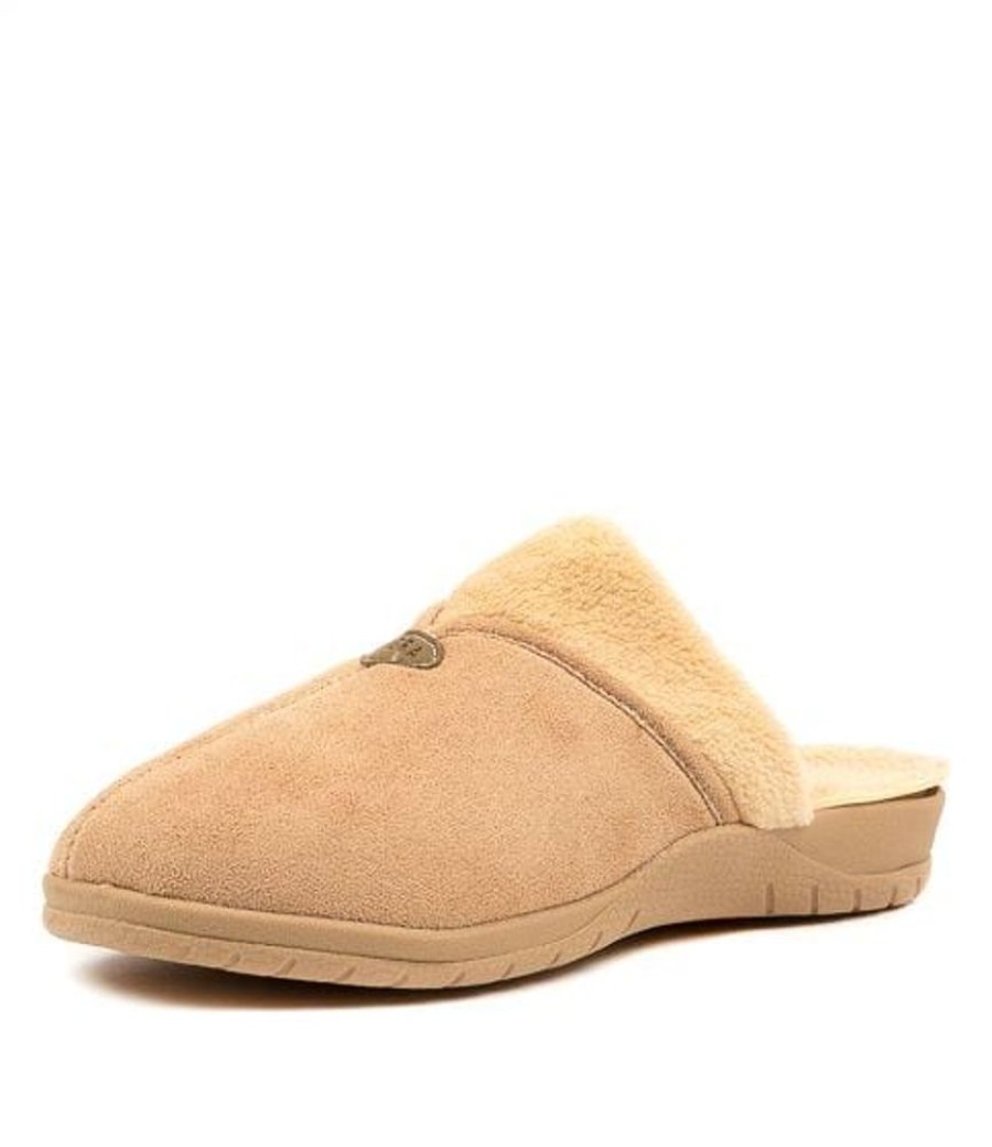 Shoes ZIERA | Ziera - Comfy W-Zr Chestnut Beige Microsuede