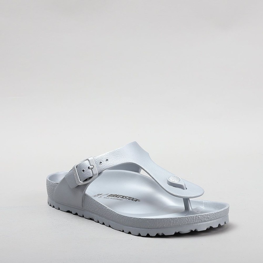 Birkenstock BIRKENSTOCK | Birkenstock Gizeh Eva 1003496 Metallic Silver