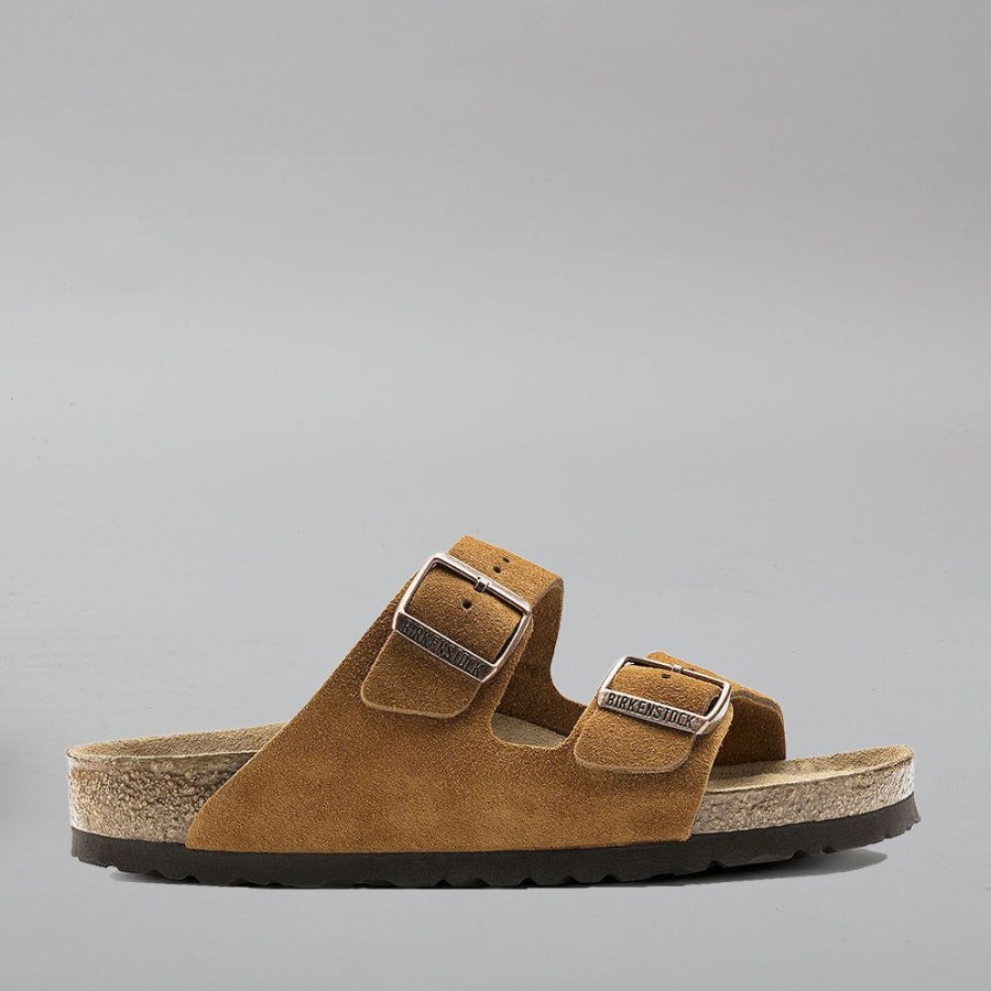 Birkenstock BIRKENSTOCK | Birkenstock Arizona Sfb 1009526 Mink Leather Mink Sfb