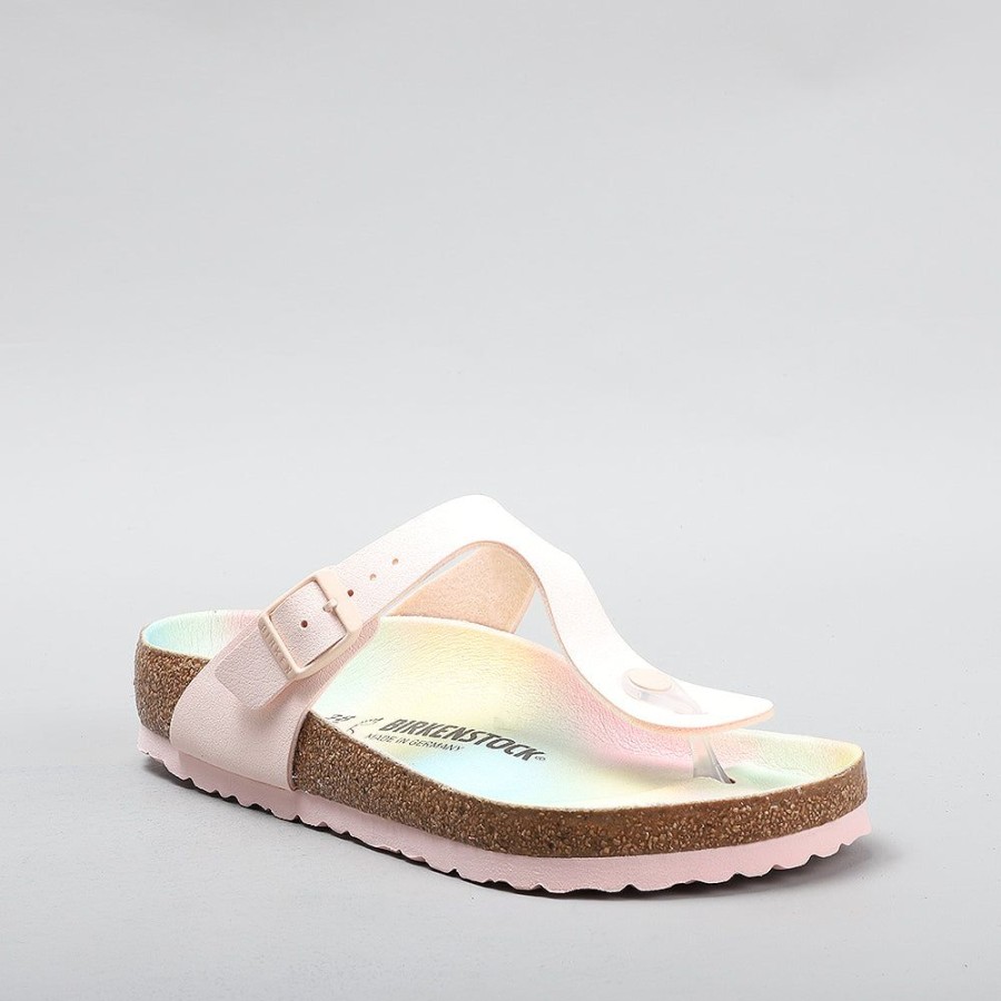 Birkenstock BIRKENSTOCK | Birkenstock Gizeh 1022547 Vegan Birkibuc Light Rose