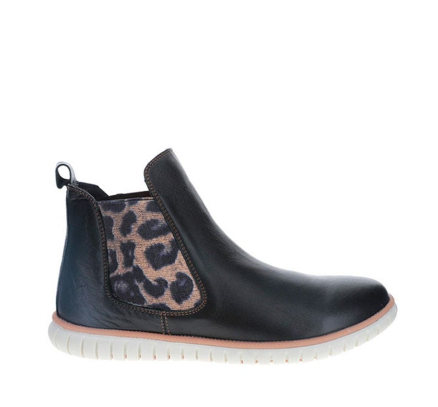 Shoes LE SANSA | Indy Black Leopard Gusset