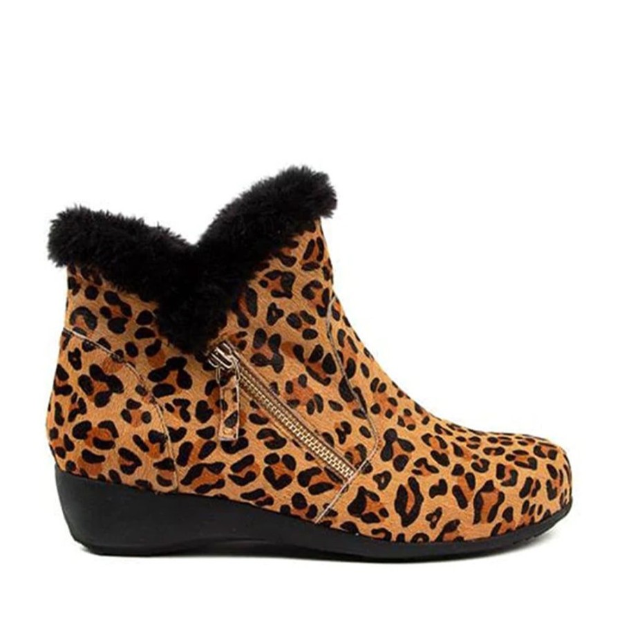 Shoes ZIERA | Ziera - Sandy Tan Leopard