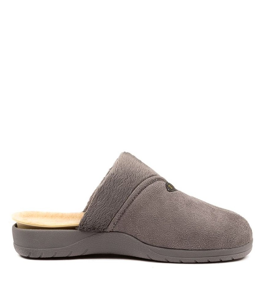 Shoes ZIERA | Ziera - Comfy W-Zr Grey-Grey Fur Microsuede