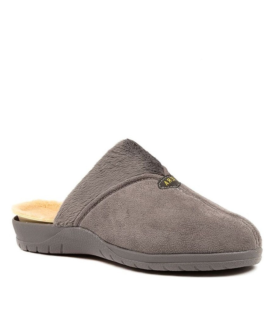 Shoes ZIERA | Ziera - Comfy W-Zr Grey-Grey Fur Microsuede