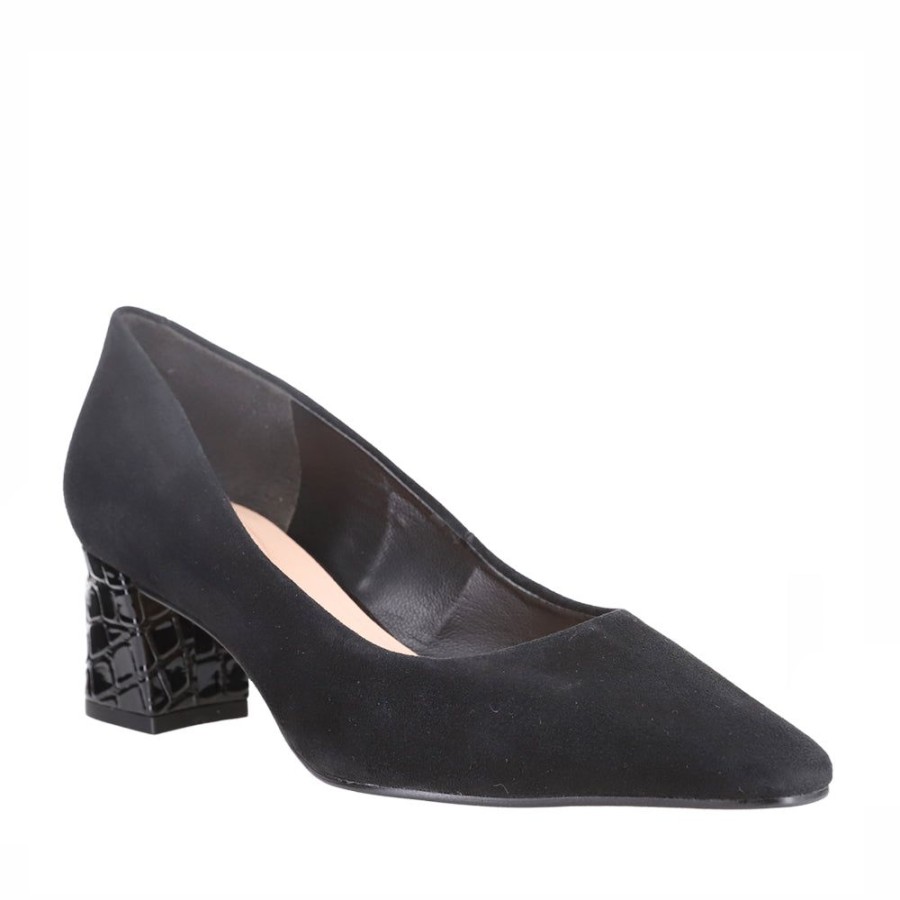 Shoes ZAGARRA | Zagarra -Remin Black Suede