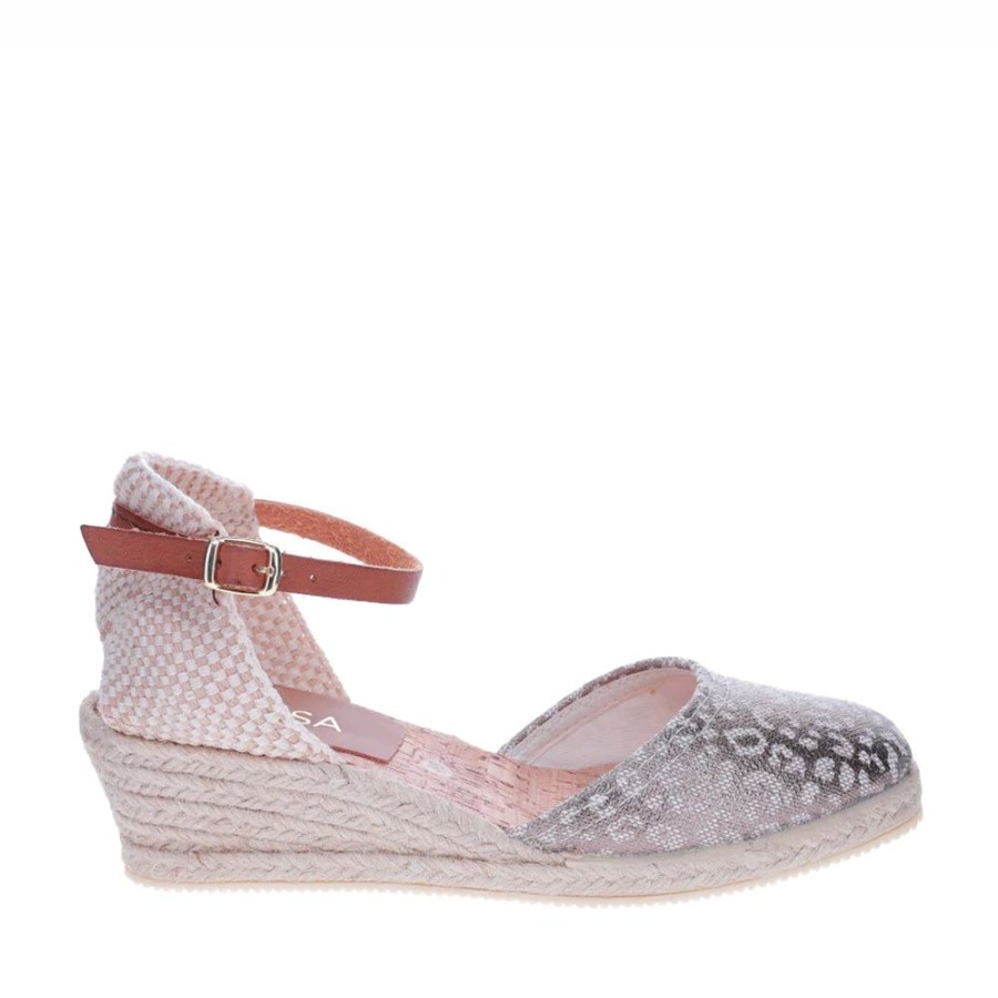 Shoes LE SANSA | Pale Grey Print