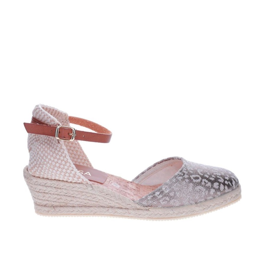 Shoes LE SANSA | Pale Grey Print