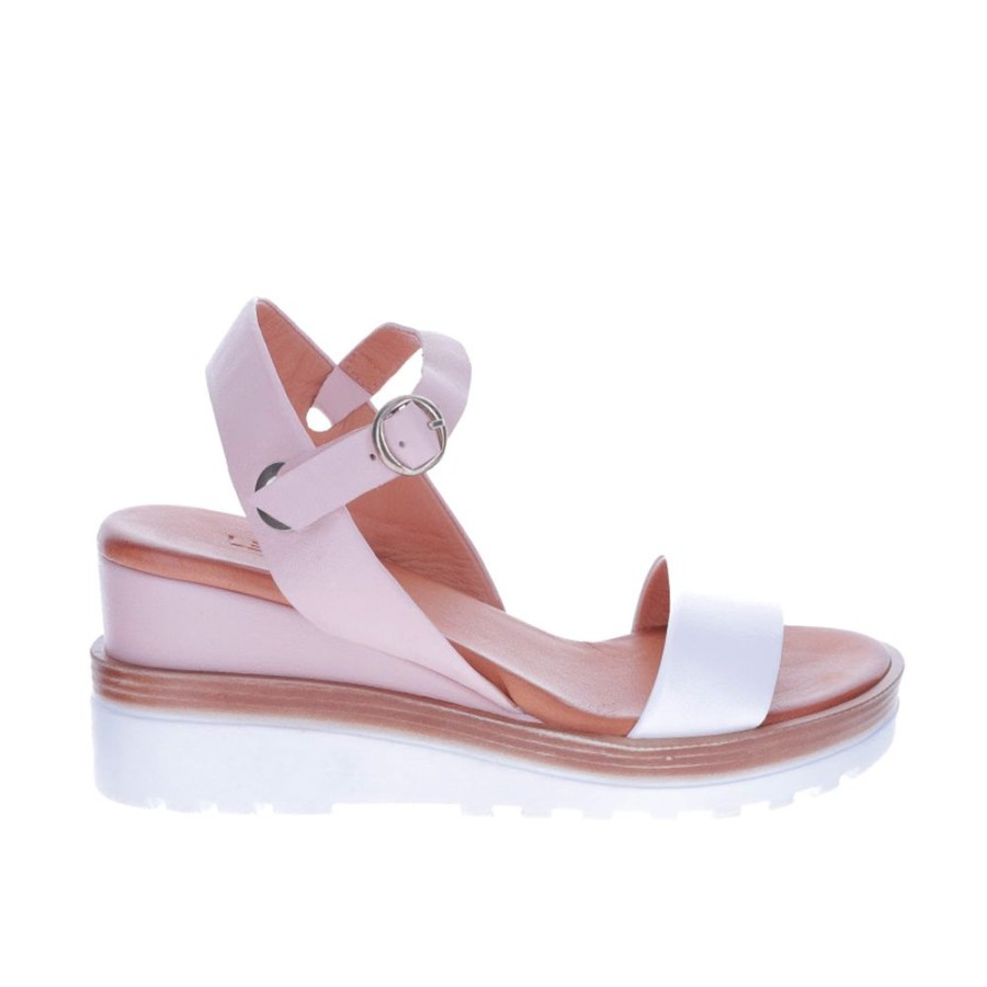 Shoes LE SANSA | Taya White Blush