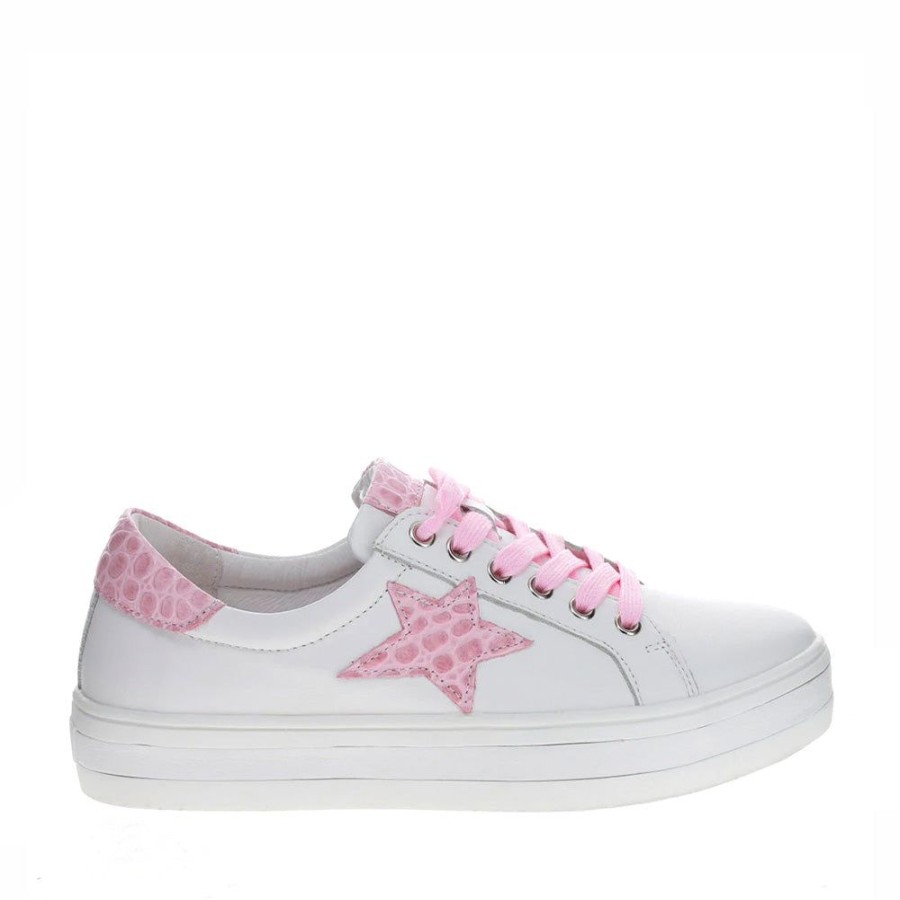 Shoes LE SANSA | Savis White/Pink Croc