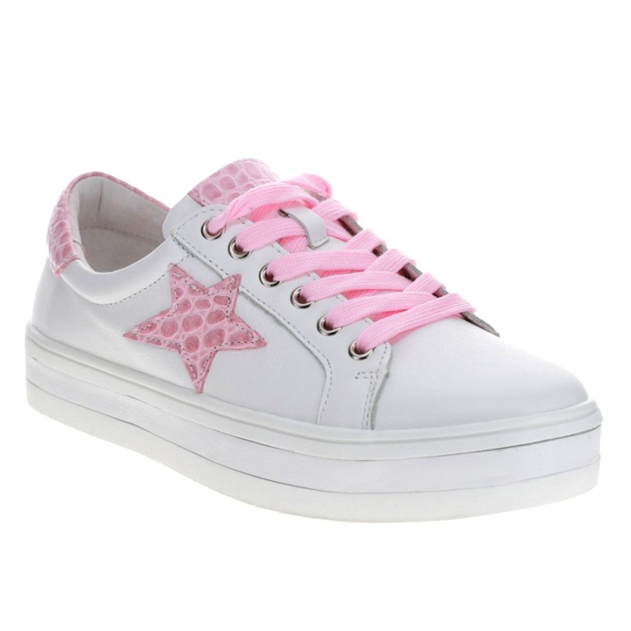 Shoes LE SANSA | Savis White/Pink Croc