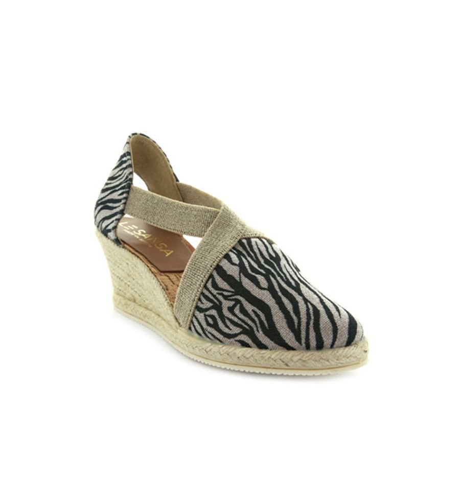 Shoes LE SANSA | Pesto - Animals Cebra Animals Lebra