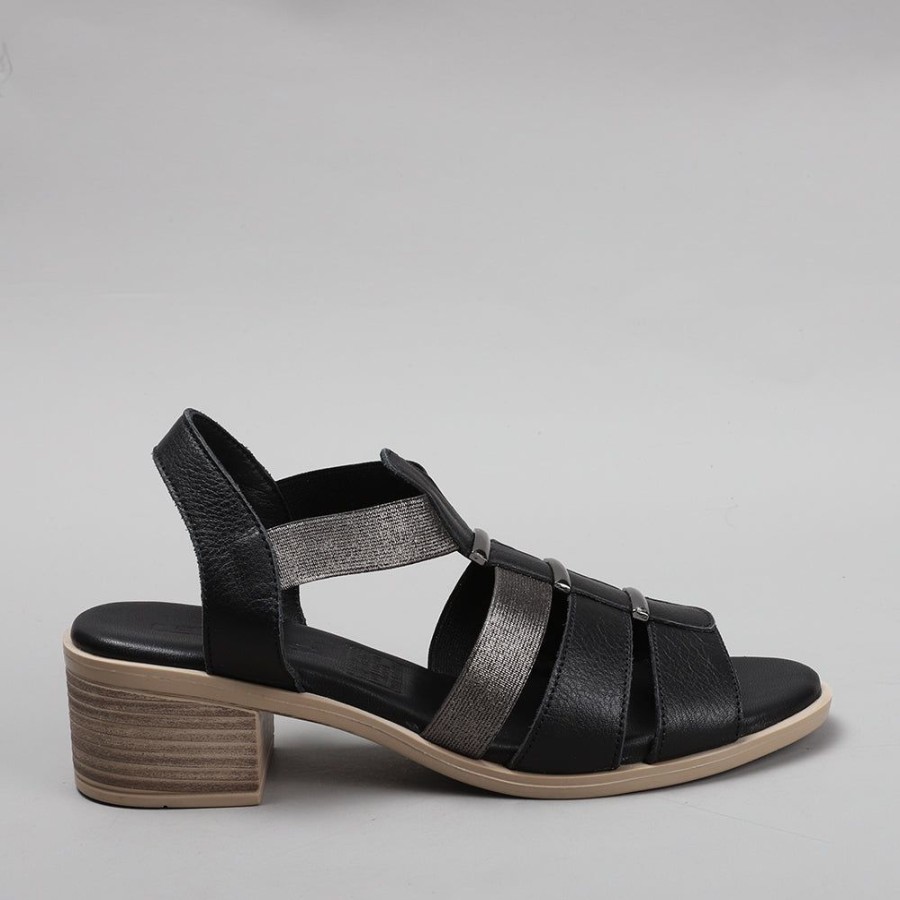 Shoes LE SANSA | Hexa - Black Pewter Black/Pewter