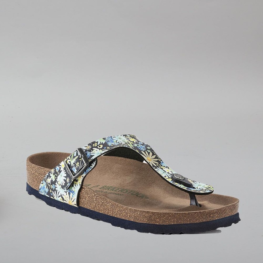 Birkenstock BIRKENSTOCK | Birkenstock Gizeh 1021503 Vegan Blue Multicolour