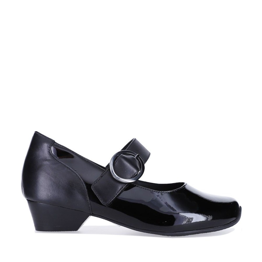 Shoes ZIERA | Ziera - Candy - Xw Black Patent