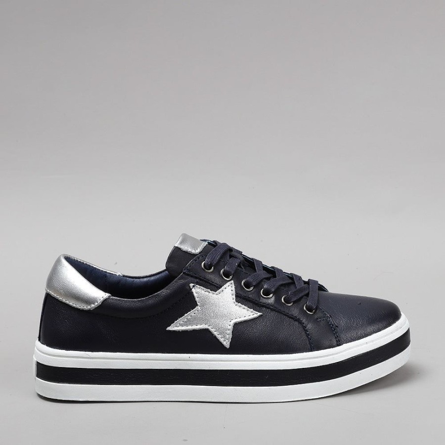 Shoes LE SANSA | Savis Navy/Silver