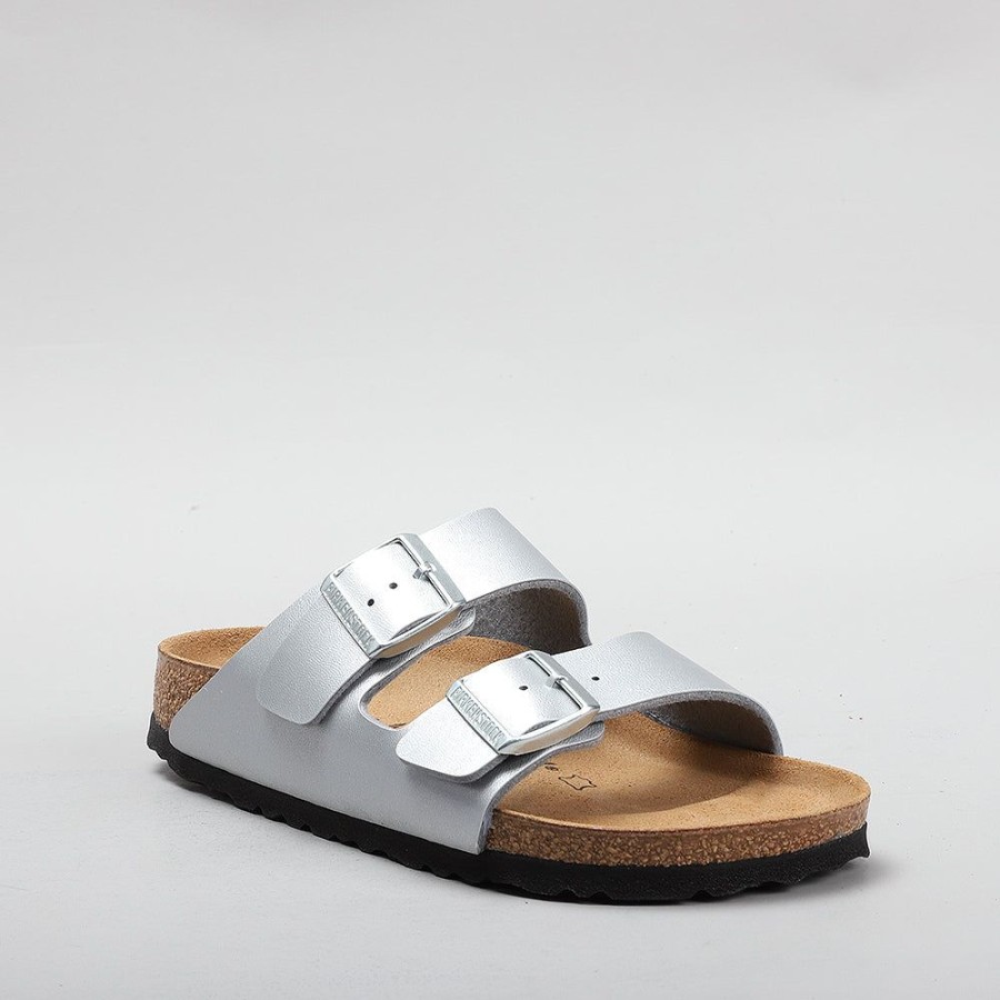 Birkenstock BIRKENSTOCK | Birkenstock Arizona 1012283 Bf Silver Narrow Silvernarrow