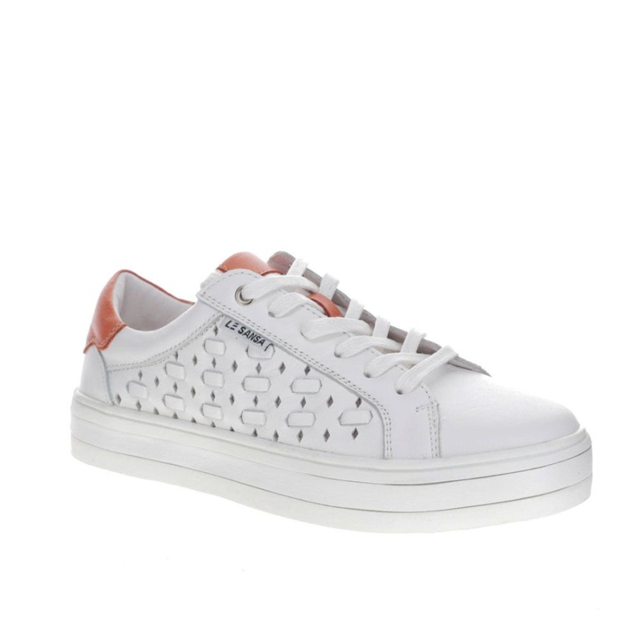 Shoes LE SANSA | Sebel White/Tan