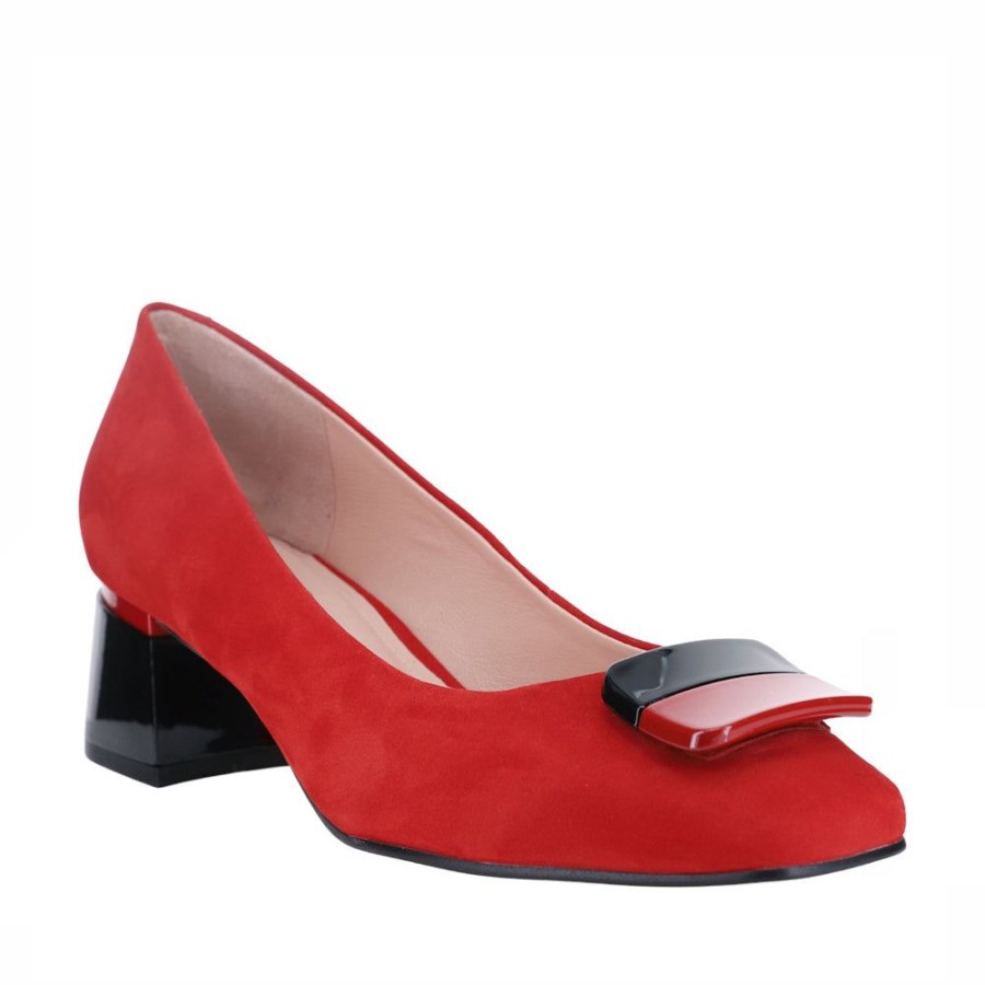 Shoes ZAGARRA | Zagarra - Rest Red/Black Trim