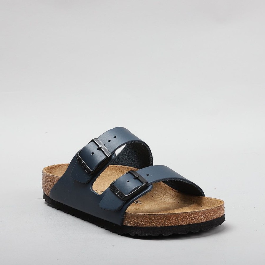 Birkenstock BIRKENSTOCK | Birkenstock Arizona 51151 Blue Natural Leather