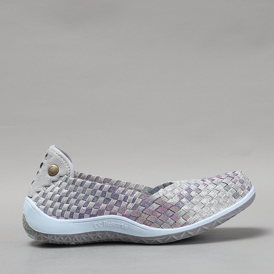 Shoes CC Resorts | Sugar Silver Shimmer