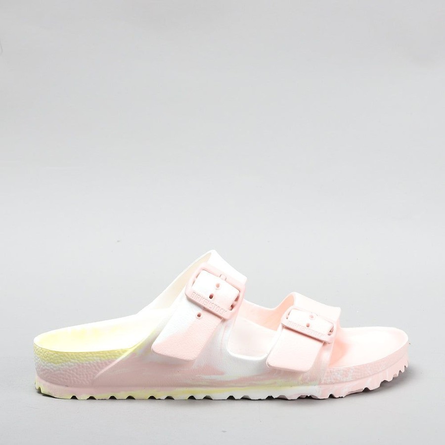 Birkenstock BIRKENSTOCK | Birkenstock Arizona Eva 1023772 Narrow Popcorn/Light Rose/White