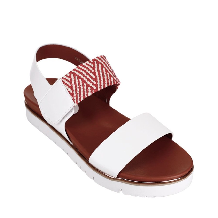 Shoes CC Resorts | Yasmin - White / Coral White/Coral